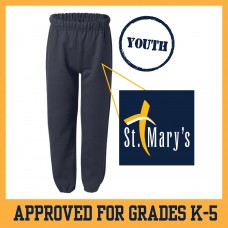 Gildan Heavy Blend™ 8 oz., 50/50 Sweatpants - Youth (Navy)